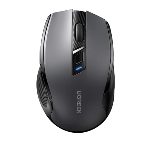 UGREEN MU006S kettős üzemmódú Bluetooth 2,4 GHz USB-C vezeték nélküli egér (fekete)