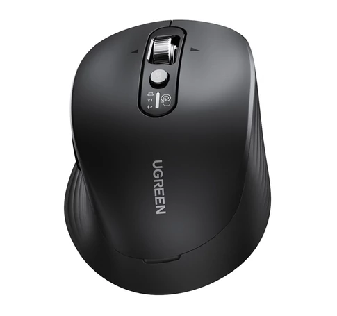 UGREEN M752 Multi-mode Bluetooth vezeték nélküli egér, 2,4 GHz, 2xAA tápegységgel