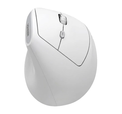 UGREEN M371 vezeték nélküli függőleges egér, BT+2,4 GHz, 2 db AAA elem