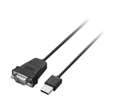 Ugreen CR104 USB-DB9/RS-232 kábel, 1,5 m (fekete)