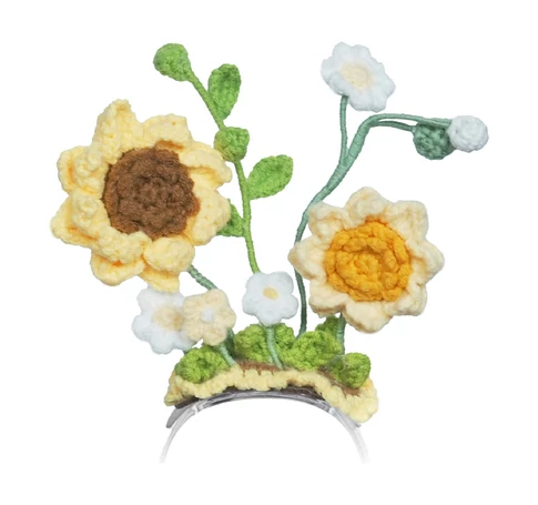 Kötött ruha a Loona Premium Sunflower babához