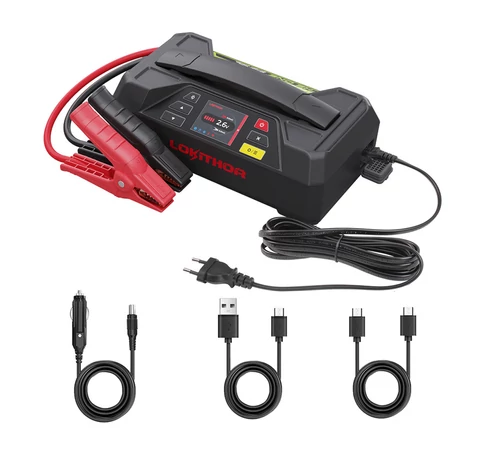 LOKITHOR JTC4250 89,6 Wh, 4250 A indítóegység