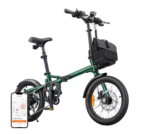 ENGWE ZIP 250 W-os 16 hüvelykes elektromos kerékpár (zöld)