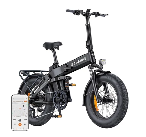 ENGWE PRO 3.0 BOOST 250 W-os 20 hüvelykes elektromos kerékpár (fekete)