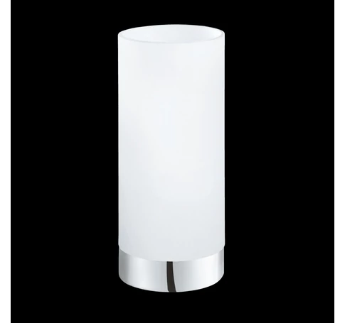 Asztali E27 1x60W króm/fehér Damasco