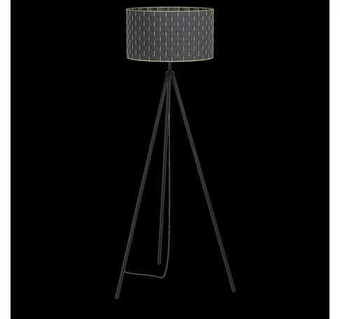 Álló E27 1x40W fekete/réz MARASALES