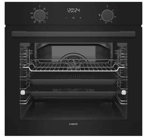 MPM-63-BO-30 built-in electric oven Black