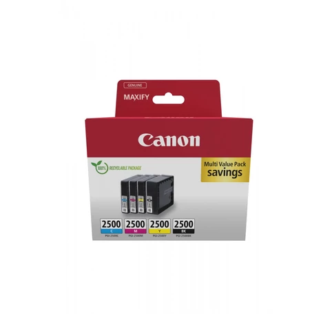 Canon 9290B006 tintapatron 4 db Eredeti Fekete, Cián, Magenta, Sárga