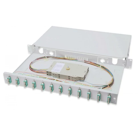 Digitus DN-96321/3 optikai adapter SC 1 db Szürke
