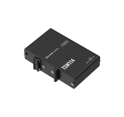 Teltonika TSW114000000 hálózati kapcsoló Beállítást nem igénylő (unmanaged) Gigabit Ethernet (10/100/1000) Fekete