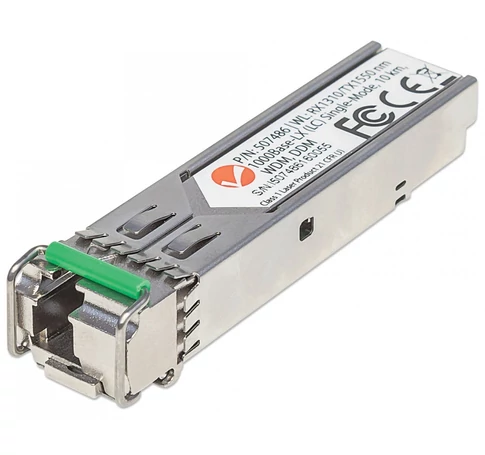 Intellinet 507486 halózati adó-vevő modul Száloptikai 1000 Mbit/s SFP