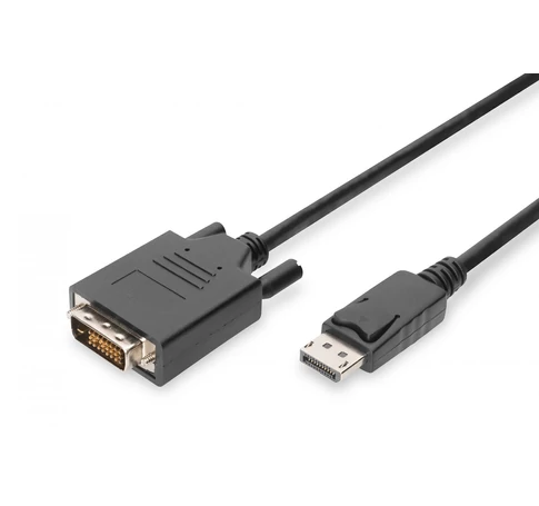 Digitus AK-340301-030-S video átalakító kábel 3 M DisplayPort DVI-D Fekete