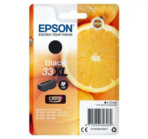 Epson Oranges C13T33514022 tintapatron 1 db Eredeti Nagy (XL) kapacitású Fekete