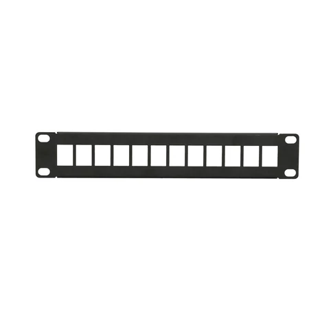 Extralink 12 Portos 10" | Patchpanel | Moduláris, 12 portos