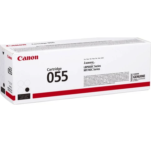 Canon 055 festékkazetta 1 db Eredeti Fekete