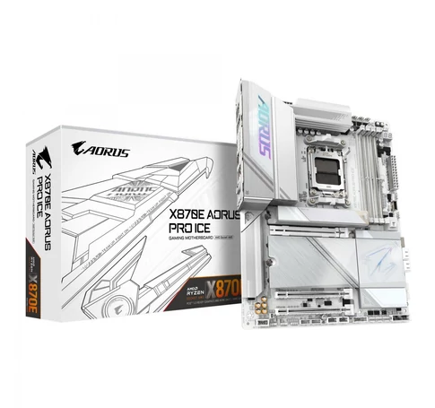 GIGABYTE X870E AORUS PRO ICE alaplap AMD X870E Socket AM5 ATX