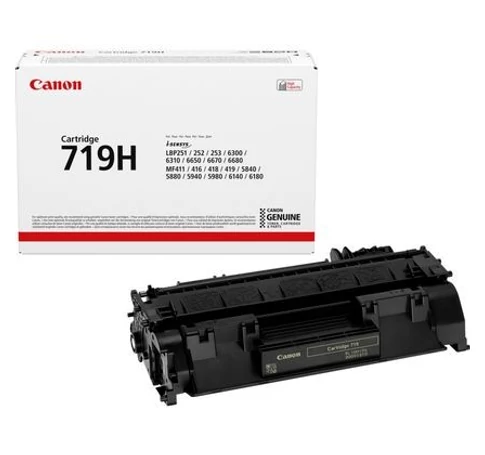 Canon 719H festékkazetta 1 db Eredeti Fekete