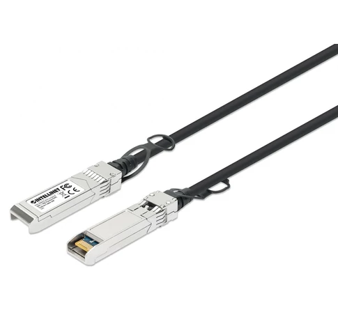 Intellinet 508452 InfiniBand és száloptikai kábel 5 M SFP+ Ezüst