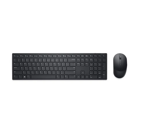 DELL KM5221W billentyűzet Egér mellékelve Vezeték nélküli RF QWERTY Nemzetközi amerikai Fekete