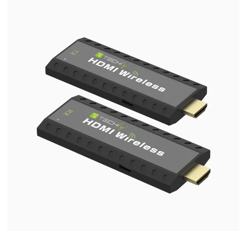 Techly IDATA HDMI-WL53 Vezeték nélküli HDMI 1.3 Kiterjesztő 1080p60Hz-ig 50m 5.8GHz
