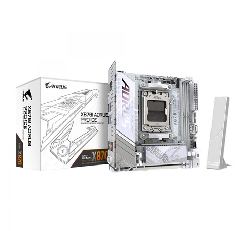GIGABYTE X870I AORUS PRO ICE alaplap AMD X870 Socket AM5 Micro ITX