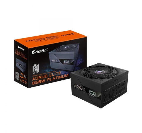 GIGABYTE AORUS ELITE P850W tápegység 850 W 20+4 pin ATX ATX Fekete