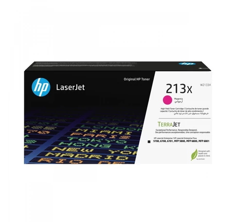 HP 213X Mgn Original LaserJet Toner Crtg festékkazetta 1 db Magenta