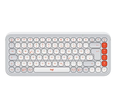 Logitech 920-013060 billentyűzet Univerzális Bluetooth QWERTZ Német Fehér