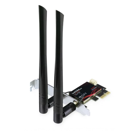 PLANET 802.11AXE Wi-Fi 6E Tri-band Wireless PCI Express Adapter WLAN / Bluetooth 2400 Mbit/s