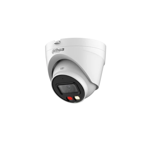 Dahua IPC-HDW1239V-A-IL 2MP Teljes Színű Kupola Kamera, 2.8mm, Mikrofon, IR/LED, PoE, IP67