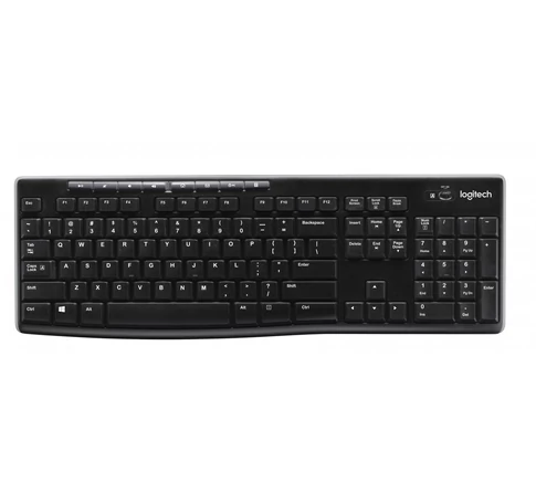 Logitech 920-003736 billentyűzet Univerzális Vezeték nélküli RF QWERTY Holland Fekete
