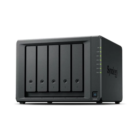 Synology DX525 lemeztömb Asztali Fekete