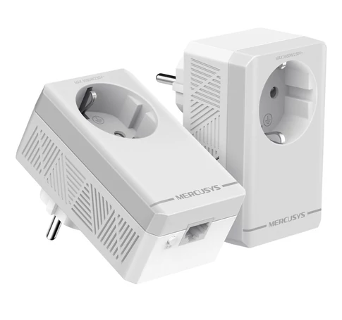 Mercusys AV600 600 Mbit/s Ethernet/LAN csatlakozás Fehér 2 db