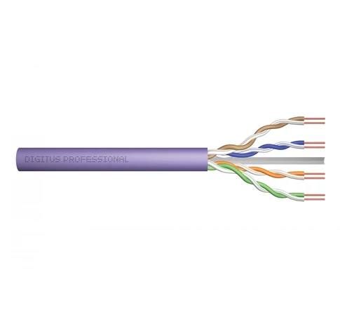 Digitus DK-1614-VH-305 hálózati kábel Ibolya 305 M Cat6 U/UTP (UTP)