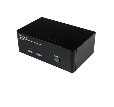 StarTech.com SV231DPDDUA KVM kapcsoló Fekete