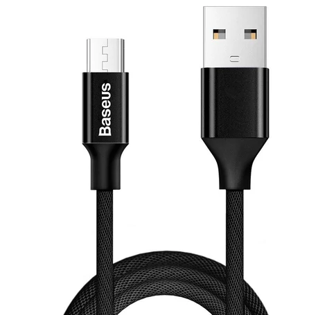 Baseus Yiven USB - Micro-USB kábel, 1,5 m, 2A (fekete)