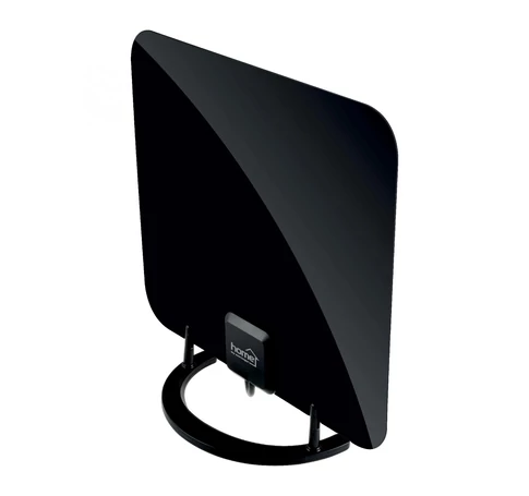 Home FZ 52 DVB-T/T2 szobaantenna erősítővel,  52 dB, FM, VHF, UHF, analóg és digitális jelek vétele, nagy érzékenység, hálózati adapteres tápellátás