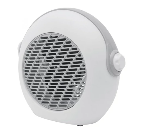 Home FK 37/GY hordozható elektromos ventilátoros fűtőtest, 1000W/2000W, fehér