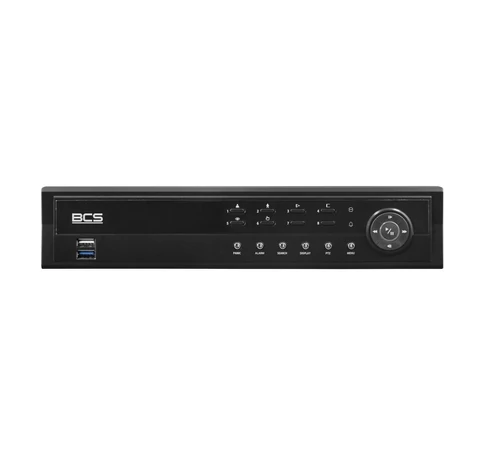 BCS BCS-U-NVR0802-A-4K-8P(6TB) 8-csatornás IP rögzítő PoE-vel, 6TB, 4K HDMI, 12MP kameratámogatás