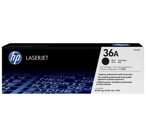 HP 36A Black Original LaserJet Toner Cartridge