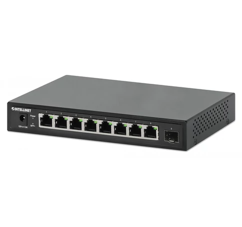Intellinet 562096 hálózati kapcsoló Beállítást nem igénylő (unmanaged) 2.5G Ethernet (100/1000/2500) Fekete