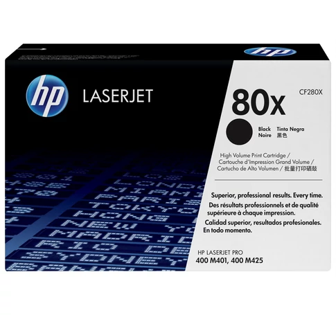 HP 80X High Yield Black Original LaserJet Toner Cartridge