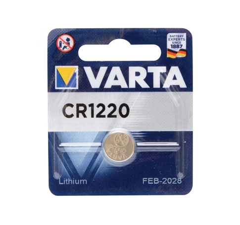 VARTA CR1220 gombelem, lítium, CR1220, 3V, 1 db/csomag