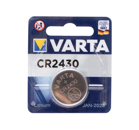 VARTA CR2430 gombelem, lítium, CR2430, 3V, 1 db/csomag