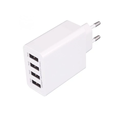 Home SA 50USB USB hálózati töltő, nagyáramú gyorstöltés, 4db 5V/3,1 A megosztott USB kimenet