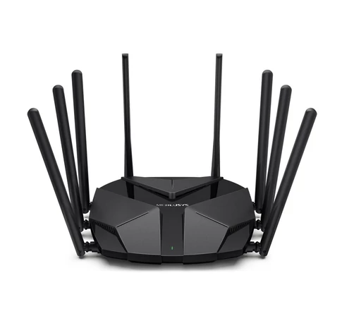 Mercusys MR90X vezetéknélküli router Gigabit Ethernet Kétsávos (2,4 GHz / 5 GHz) Fekete
