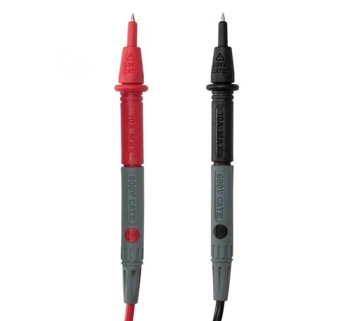 Home MZ 2M mérőzsinór PVC szigeteléssel, kombinált tapintócsúcsok, ~120 mm markolat, 600VCATII/600VCATIII, 10 A max. terhelhetőség