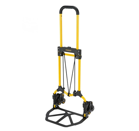 STANLEY SXWTD-FT584 összecsukható molnárkocsi, lépcsőjáró, 60 kg teherbírás, tömege 4 kg, 6 db kerék lépcsőjáráshoz