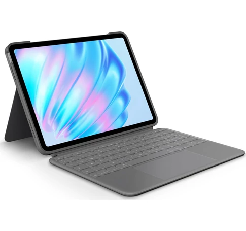 Logitech Combo Touch QWERTZ Német Smart Connector Szürke