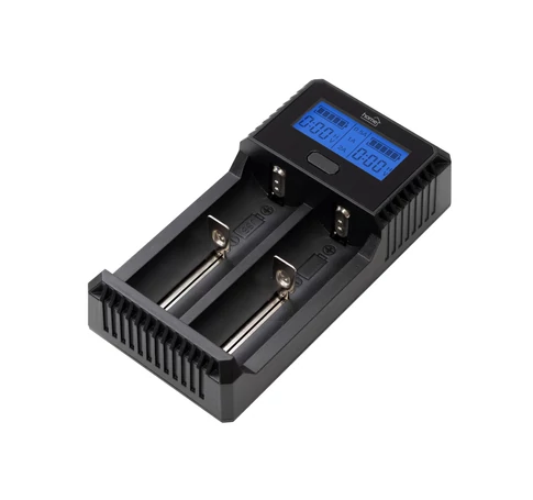 Home SBC 2 akkumulátortöltő, Li-ion és Ni-Mh akkumulátorok töltésére, rövidzárlat elleni védelem, powerbank funkció, fordított polaritás érzékelés